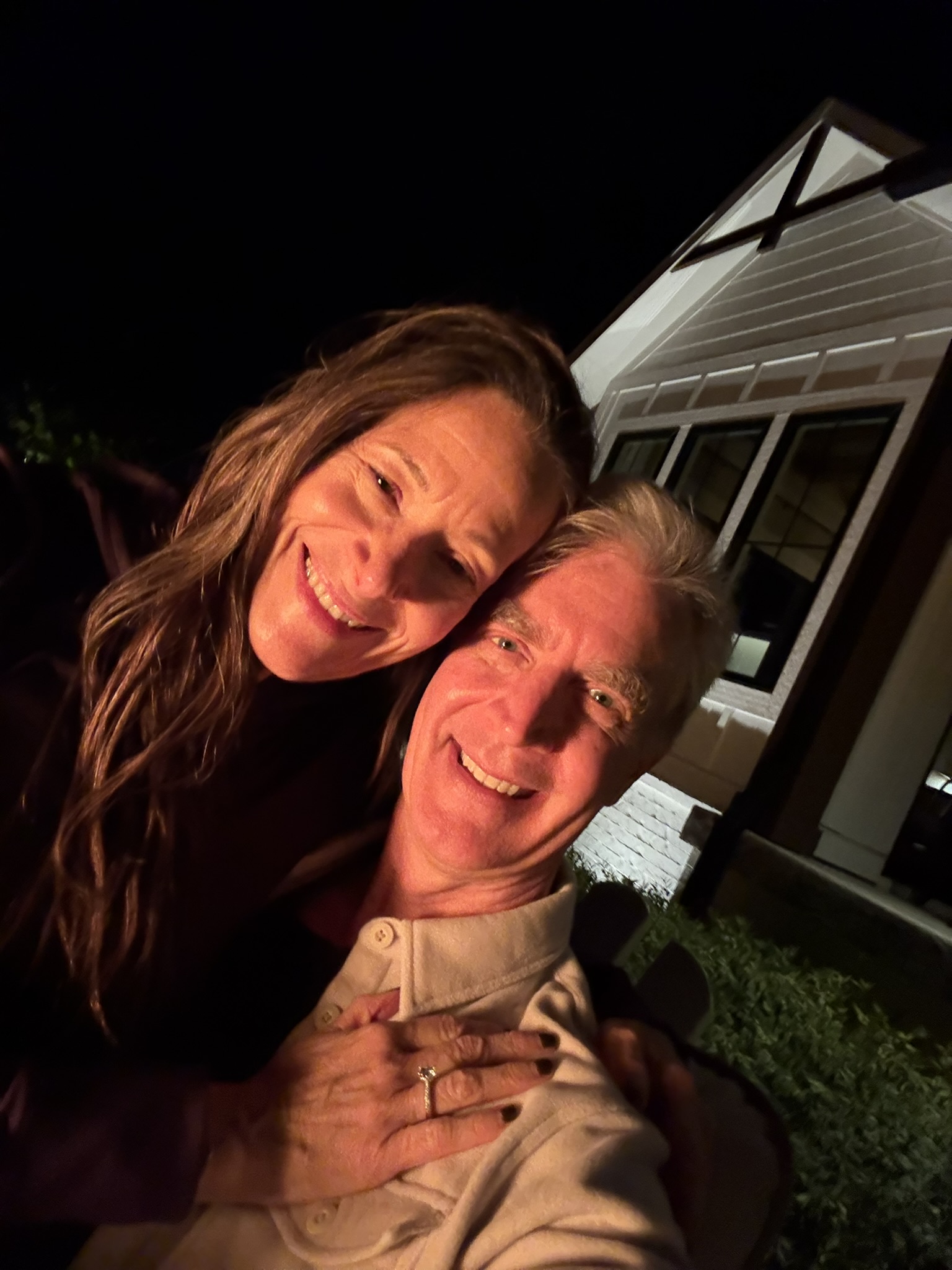 Robin and Darin engagement night