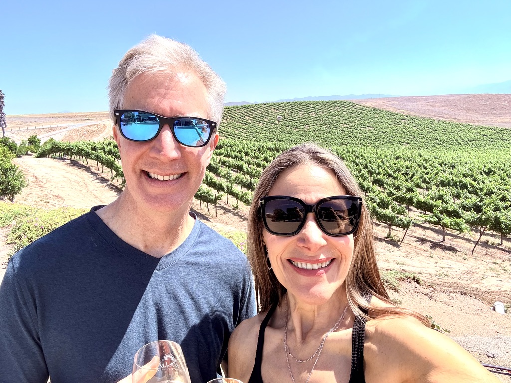 Robin and Darin on a recent trip